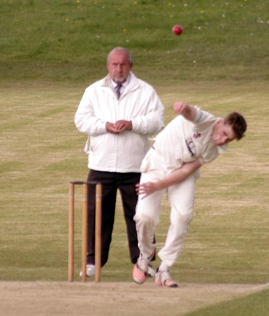 Lewis Hough took 2-32 for Narberth